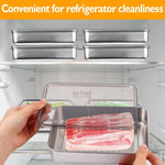 UNVSTIAR bacon container showing ribbed bottom tray inside