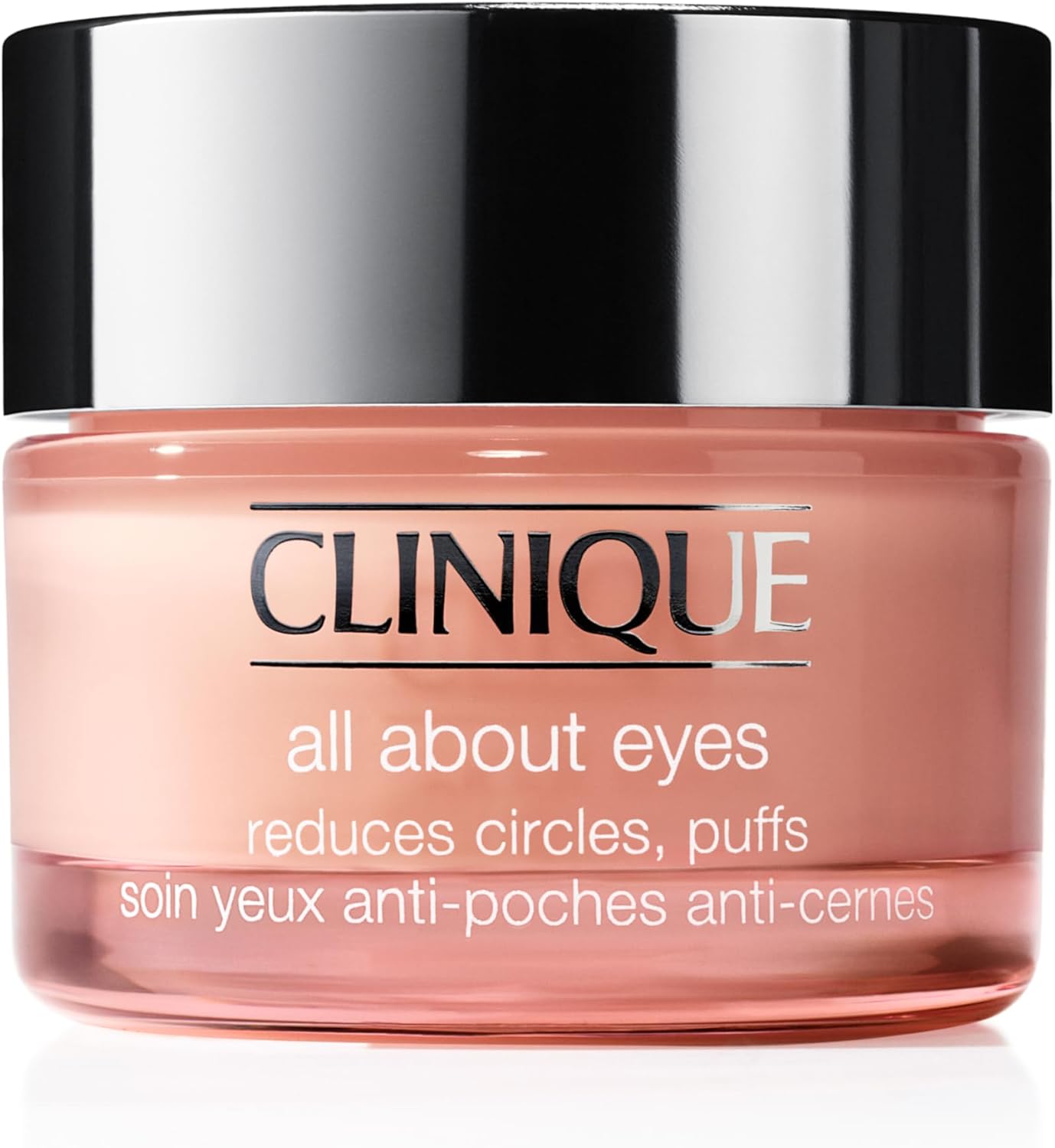 Clinique All About Eyes Lightweight Eye Cream With Vitamin C | Hydrating, Brightening, Depuffing + Dark Circle Reducing, 1 Ounce - Image 1