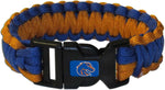 Siskiyou NCAA Survivor Bracelet worn on a wrist as a sports fan accessory.