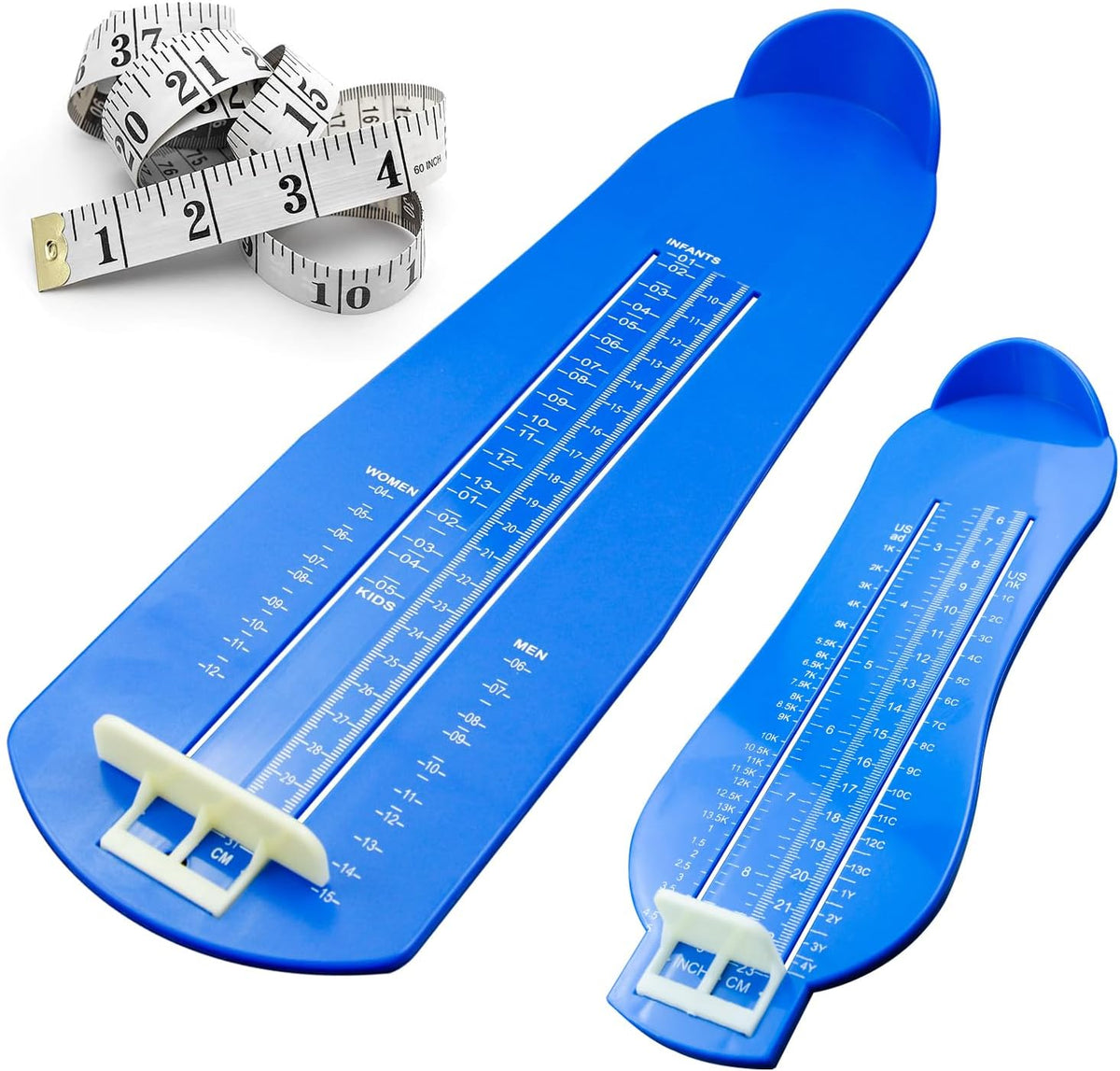 Pozzolanas foot measurement device front view