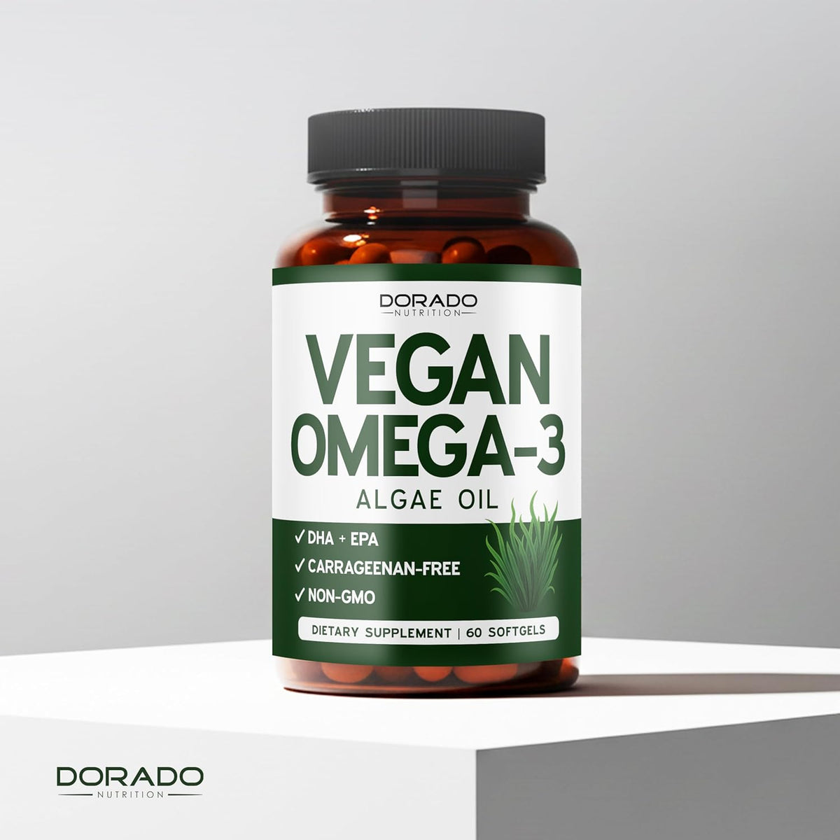 Dorado Nutrition softgel supplement showing texture and quality