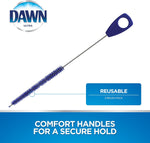 Dawn reusable straw cleaning brush bristles closeup