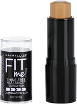 Maybelline Fit Me Shine-Free + Balance Foundation Stick, Multi-Use Face Makeup and Contour Stick For Natural, Matte Coverage, Porcelain, 1 Count - Image 11