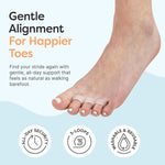 ZenToes triple loop gel toe spacers packaging