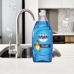 Dawn ultra dish soap bottle cap and packaging detail