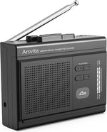 Arsvita portable cassette player front view with controls