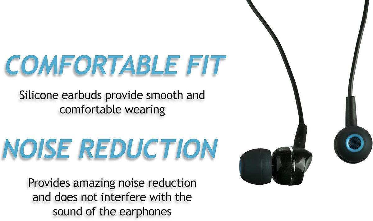 Xcessor earbud replacement pack 14 pieces layout