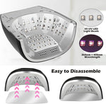 Linssy rechargeable nail lamp interior with 45 LED beads