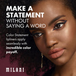 Milani Color Statement Lipliner swatch on skin