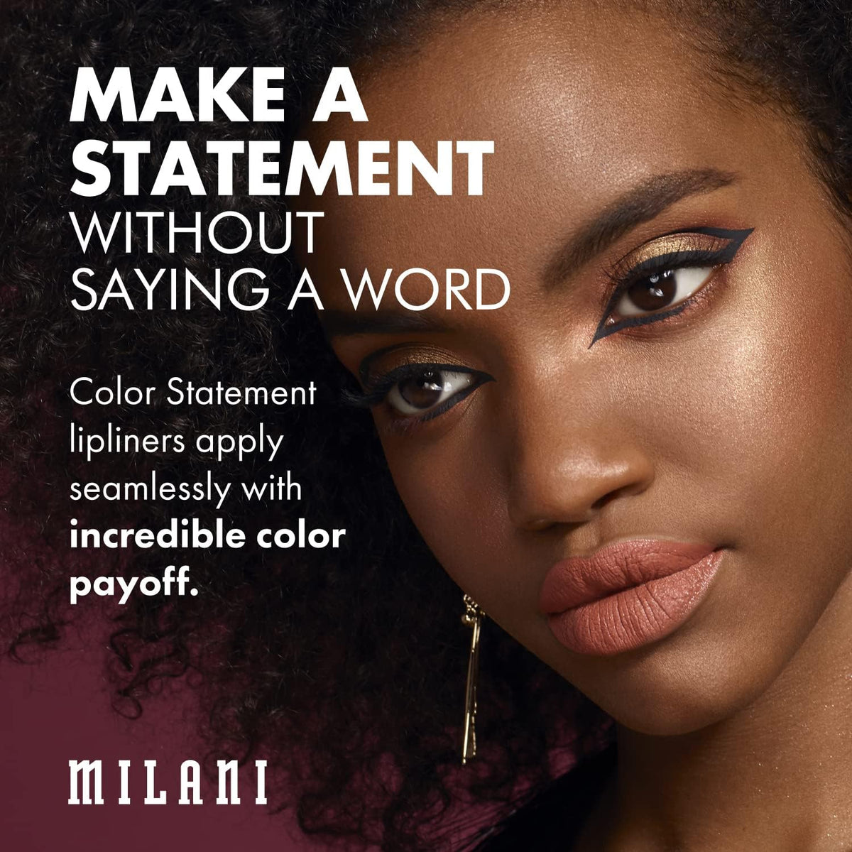 Milani Color Statement Lipliner swatch on skin