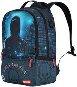 UNIKER hacker school backpack front view