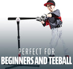 Franklin Sports youth batting tee flexible rubber top post close up