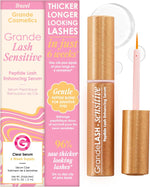 Grande Cosmetics GrandeLASH-Sensitive peptide lash enhancing serum front view tube packaging