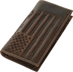 ELIZO rfid blocking wallet side profile thickness