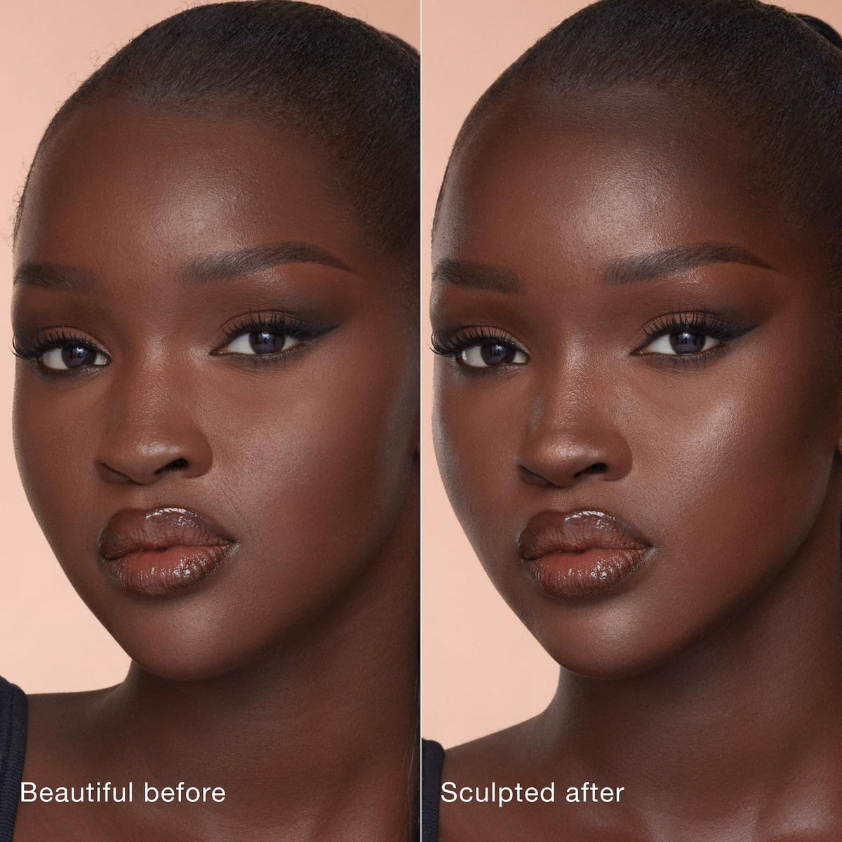 Close up of Charlotte Tilbury liquid contour cushion applicator