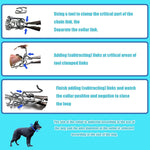 SANFENGPET no pull pet collar quick release clasp view