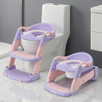 SereneLife 2-in-1 potty chair and training seat front view with cushion