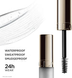 Clarins waterproof brow gel dual sided applicator brush