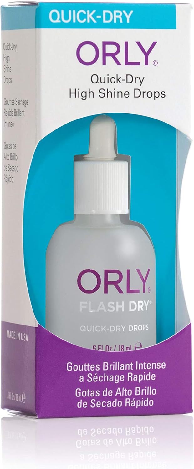 Orly Nail Dryer, Flash Dry Drops, 18ml - Image 1