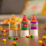 Close up of Pelon Pelo Rico gel candy texture