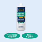 Water based concentrated pest control liquid for stable flies and mosquitoes