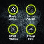 Pond's Men Pollution Out cleanser dispensing onto hand