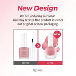 A'Pieu blush bottle next to skincare routine products
