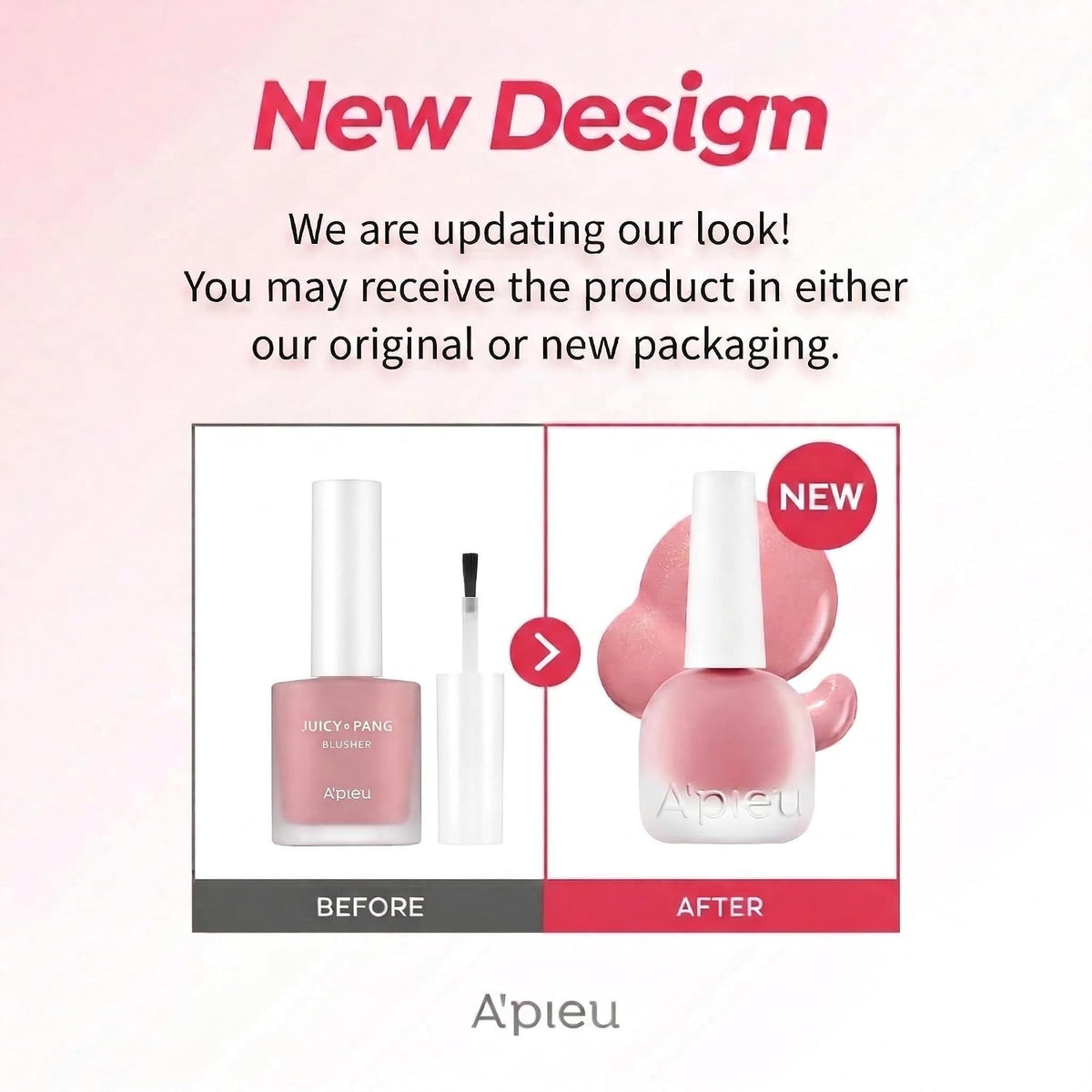 A'PIEU Juicy-Pang Water Blusher collection range