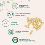 Micro Ingredients liver support supplement capsule close up