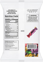 Candy Envy assorted color wrappers caramel candy buffet display