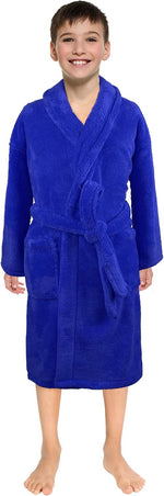 Ultra-Soft Plush Shawl 100% Polyester Robes for Boys and Girls - Image 9