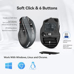 Tecknet computer mouse USB nano receiver closeup