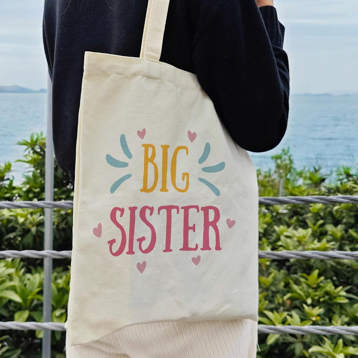 Dlzdn beach bag displayed flat on surface