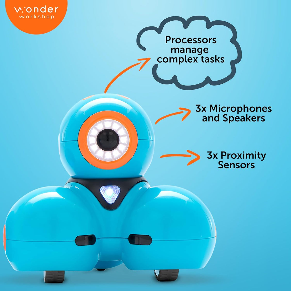 Wonder Workshop Dash Robot - Coding Robots for Kids 6 and Older - Image 2