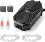 hygger Aquarium Air Pump, Ultra Quiet Oxygen Aerator with Air Stone Airline Tubing Check Valve, Aquarium Fish Tank Air Bubbler for 3 to 79 Gallon Tank and Bucket - Image 9