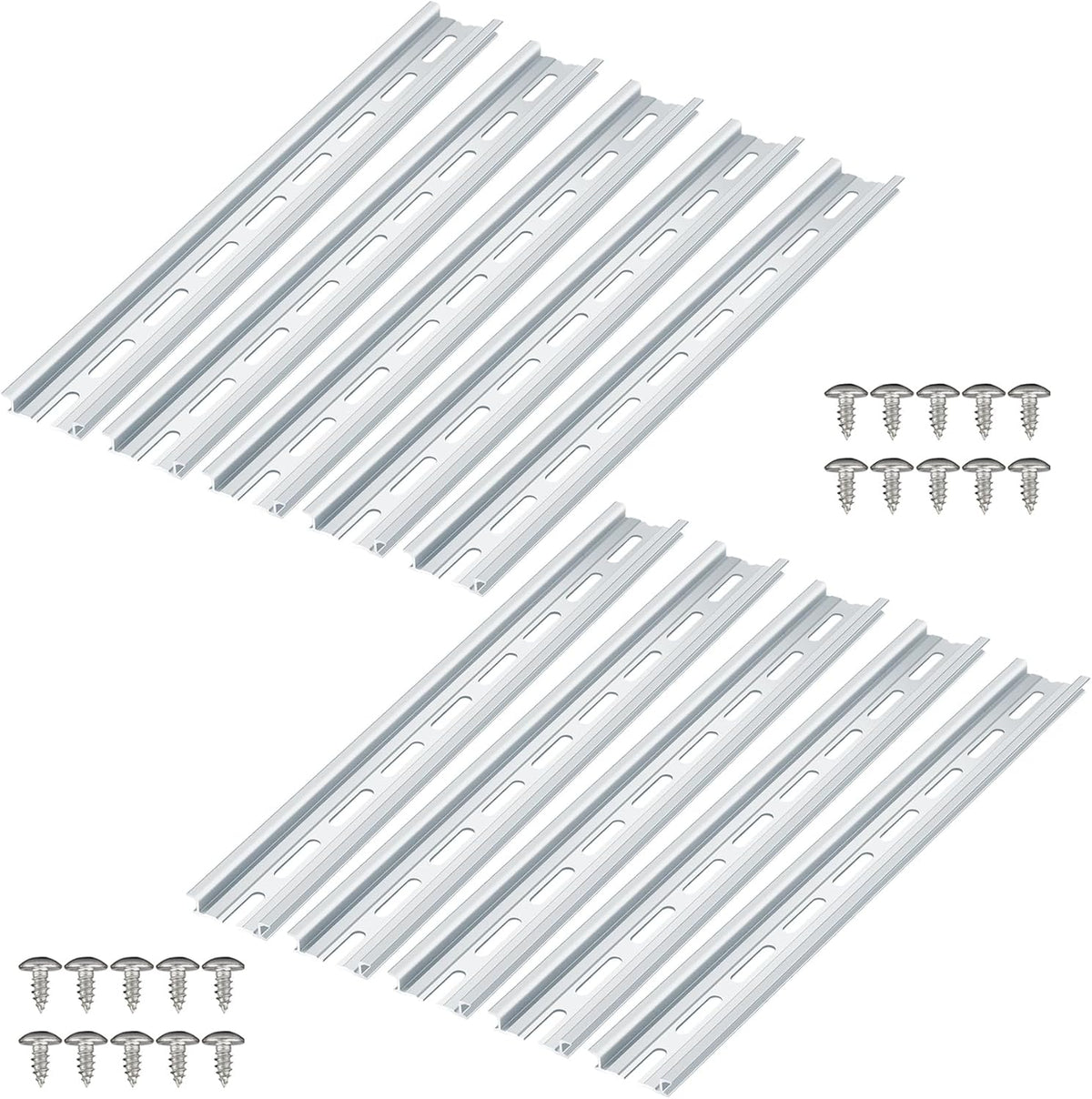 Vamrone hardware mounting rail ready for electrical components
