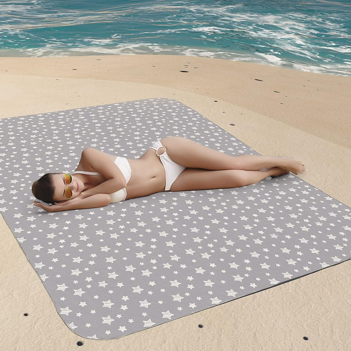 Splat Mat Under High Chair Mat for Baby's Mealtime,Green Flower, 42x46Inch - Image 14