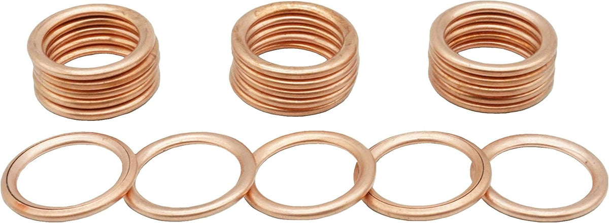 Dsnaduo 25 pieces gasket set layout
