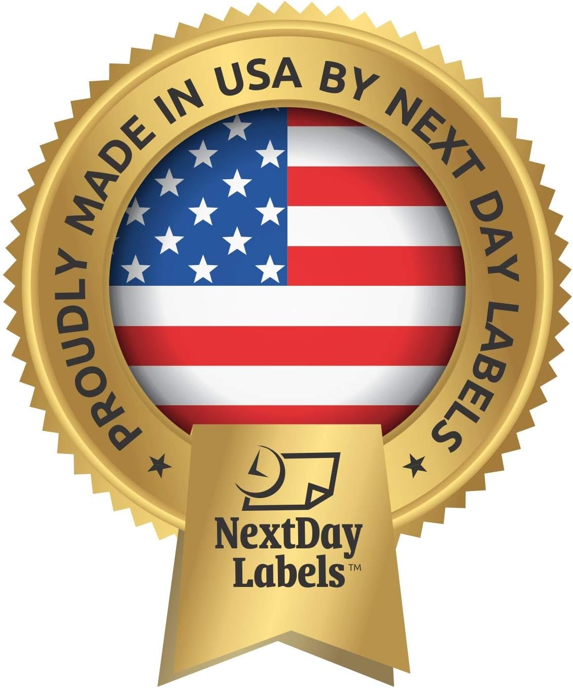 NextDayLabels Gold Seals for Certificates, Round, 2 Inch, Made in The USA - Image 5