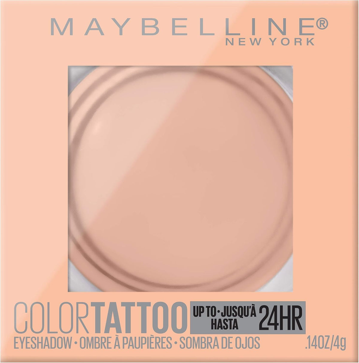 Maybelline Color Tattoo 24HR Cream Eyeshadow V.I.P front view