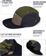Clape quick dry cap curved brim detail