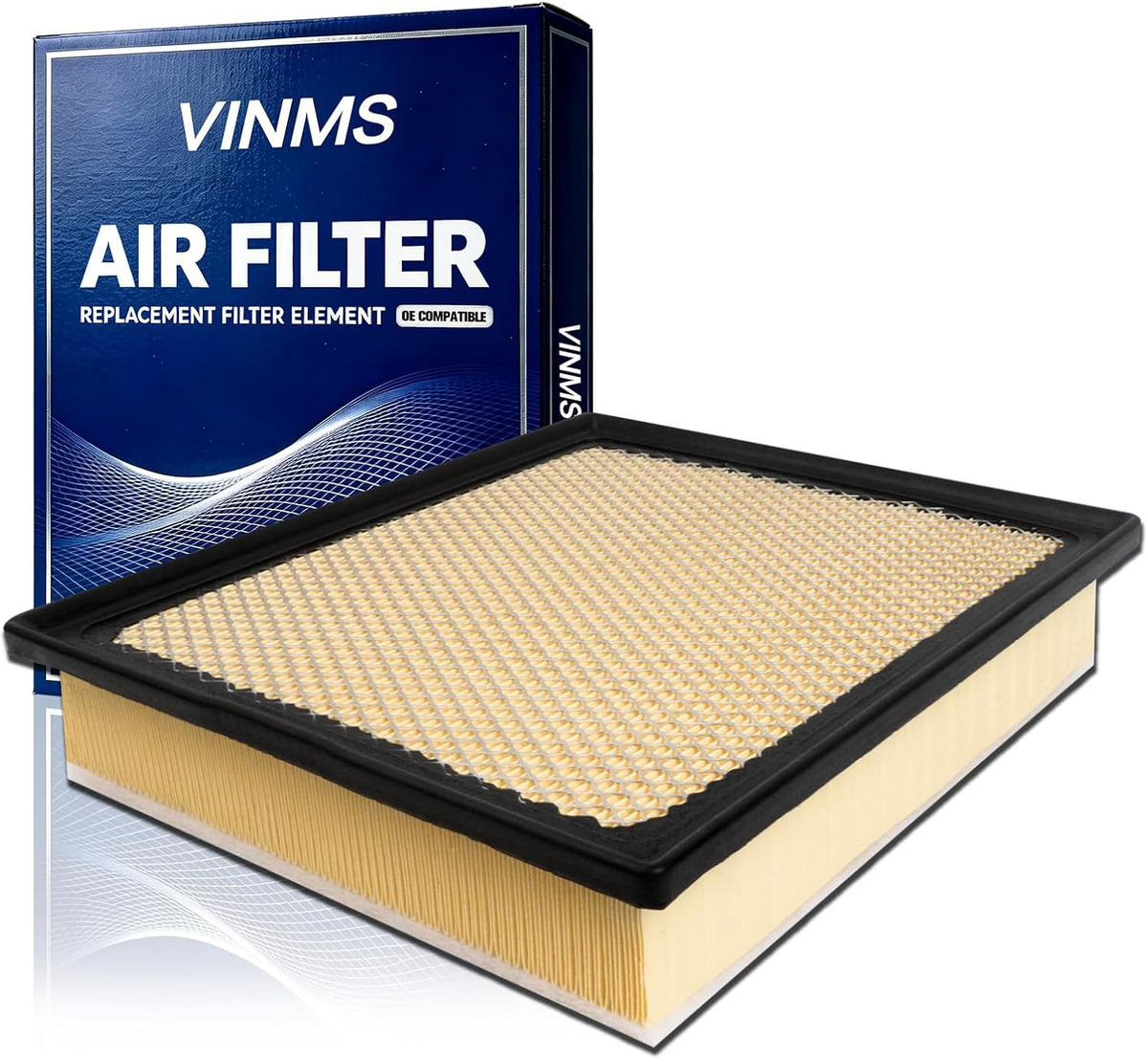 VINMS CA9997 filter corners and sealing edge construction