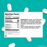Tic Tac Wintergreen pocket-sized container displaying the one hundred pieces count