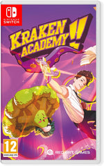 Red Art Games Kraken Academy Nintendo Switch front view game cover