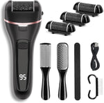 Wea&Hea Electric Callus Remover front view showing LED display