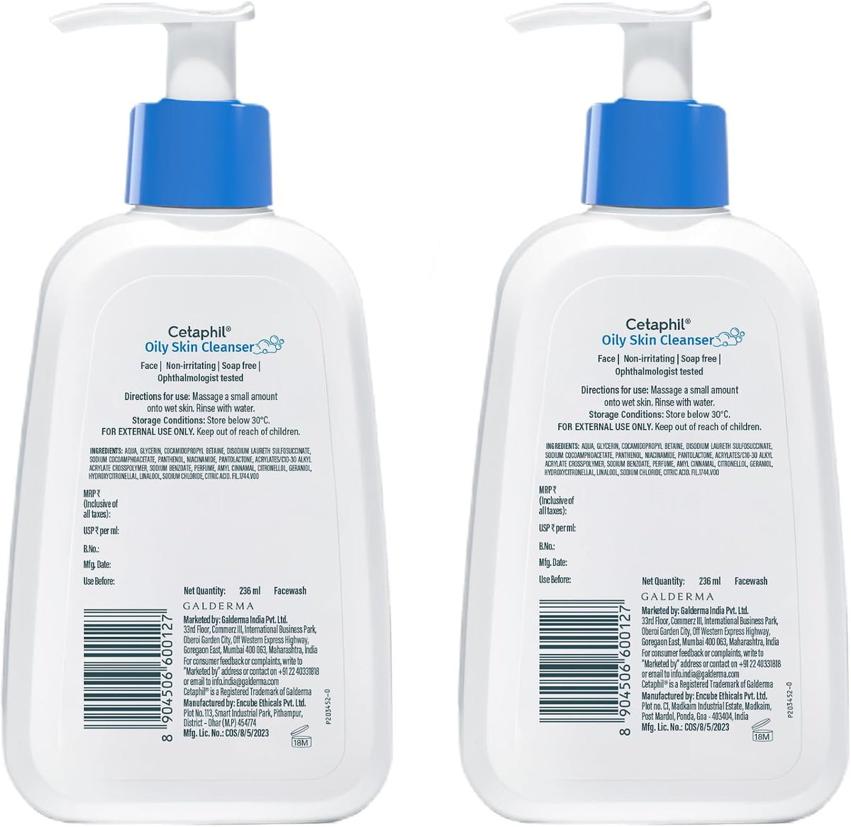 Cetaphil Oily Skin Cleanser, Daily Face Wash For Oily, Acne Prone Skin, Gentle Foaming, 236ML - Image 11