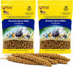 Birds LOVE(R) Economy Spray Millet for Birds, 7 oz, GMO-Free Natural Millet Spray Treat, Stem-Reduced Edible Tops, Grown in USA, for Parakeets, Cockatiels, Lovebirds, Finches, Canaries & Small Parrots - Image 13