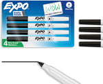 Expo low odor ultra fine dry erase markers front view packaging