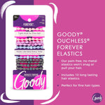 Goody Ouchless Forever hair ties assorted colors display