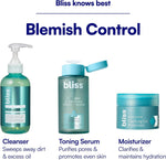 Bliss Clear Genius Clarifying Gel Moisturizer, CLARITY 5 Complex with Salicylic Acid, Niacinamide & Witch Hazel for Blemish-Prone & Oily Skin, Minimizes Pores, 1.7 fl oz - Image 9
